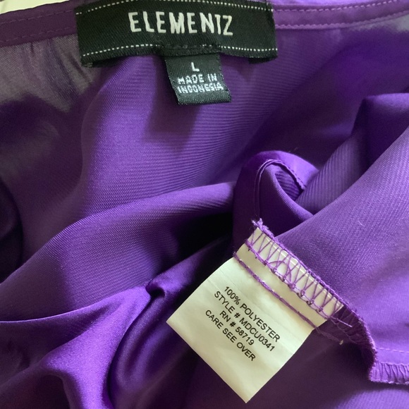 Purple Ruffle Blouse 💜 - Picture 4 of 5